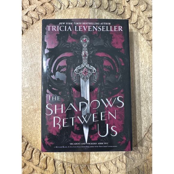 The Shadows Between Us by Tricia Levenseller Hardcover Book Sprayed Edges - Picture 1 of 7